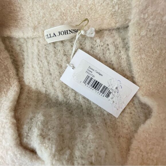 NWT Ulla Johnson Emmy Cardigan in Dawn Cream - Picture 7 of 9
